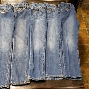 Lot of little girls Children's place jeans 6X/7
